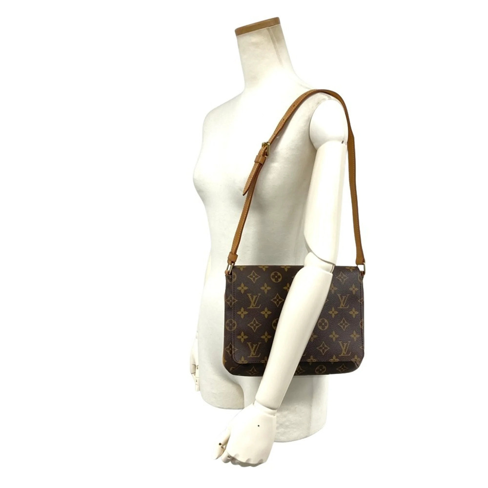 LOUIS VUITTON Brown Monogram Canvas Shoulder Bag - Picture 8 of 12